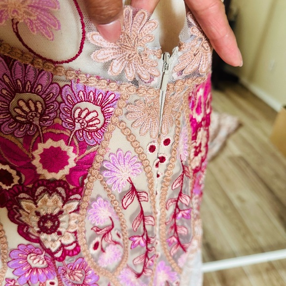 Rue de Seine Joni Wisteria dress with sleeves - Picture 14 of 16